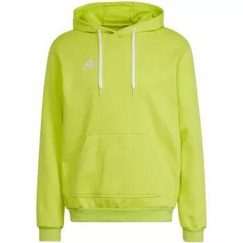 adidas Entrada 22 džemperis ar kapuci Lime sporta krekls HC5083 M