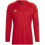 adidas Tiro 23 Competition vārtsarga krekls ar garām piedurknēm vīriešiem, sarkans