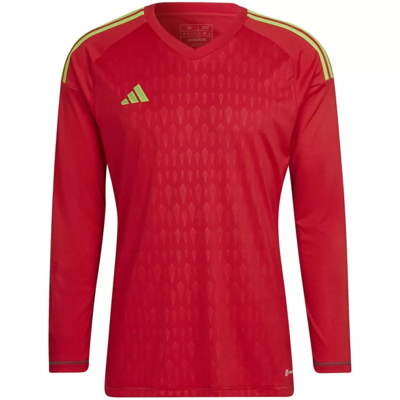 adidas Tiro 23 Competition vārtsarga krekls ar garām piedurknēm vīriešiem, sarkans