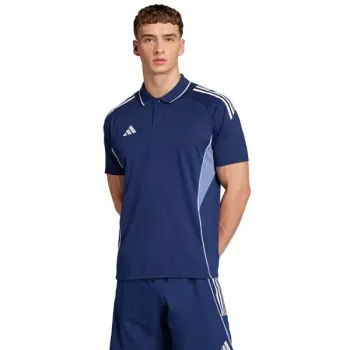adidas Tiro 25 Competition Polo vīriešu, tumši zils, ar īsām piedurknēm, S izmērs
