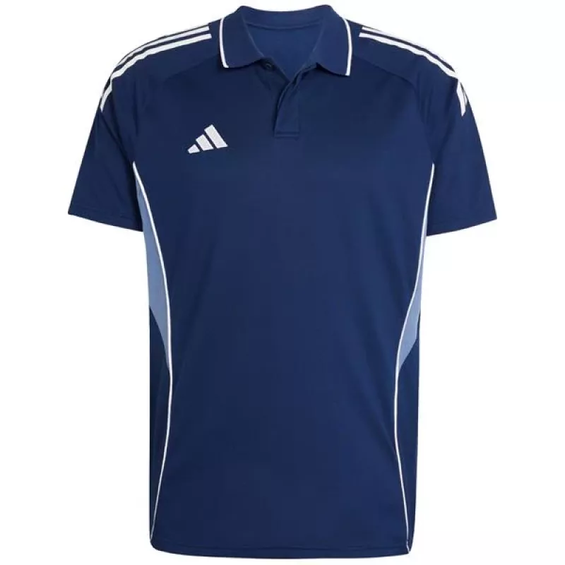 adidas Tiro 25 Competition Polo vīriešu, tumši zils, ar īsām piedurknēm, S izmērs
