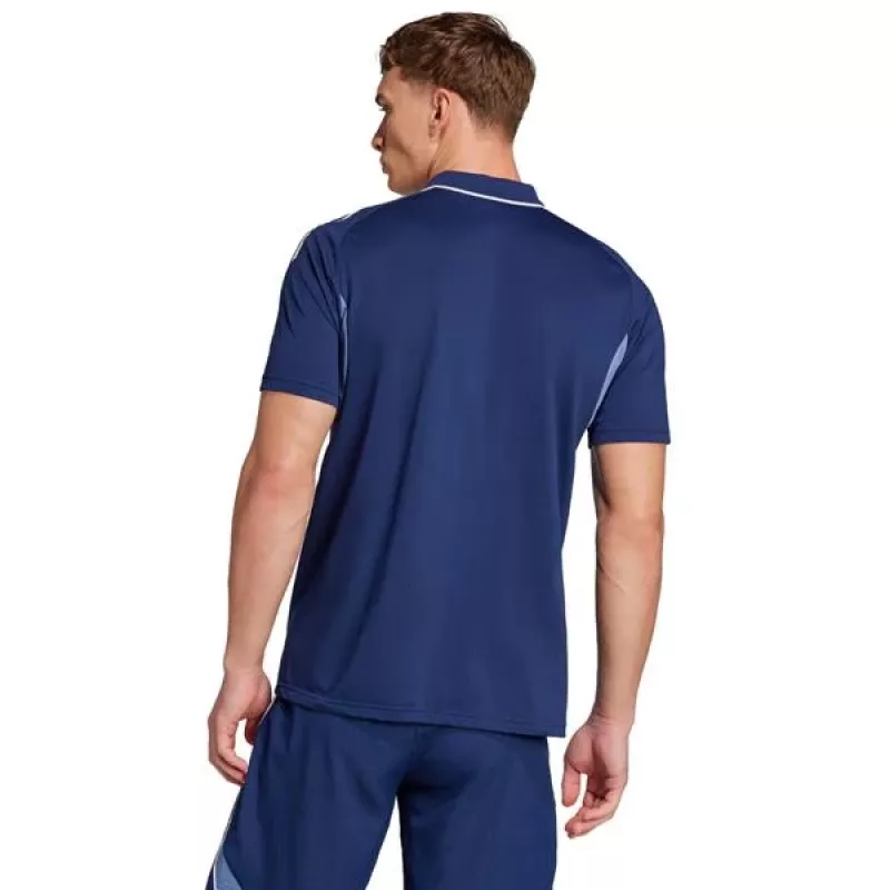 adidas Tiro 25 Competition Polo vīriešu, tumši zils, ar īsām piedurknēm, S izmērs