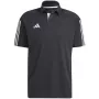 adidas Tiro 23 Competition Polo vīriešu polo krekls melns HK8051 S