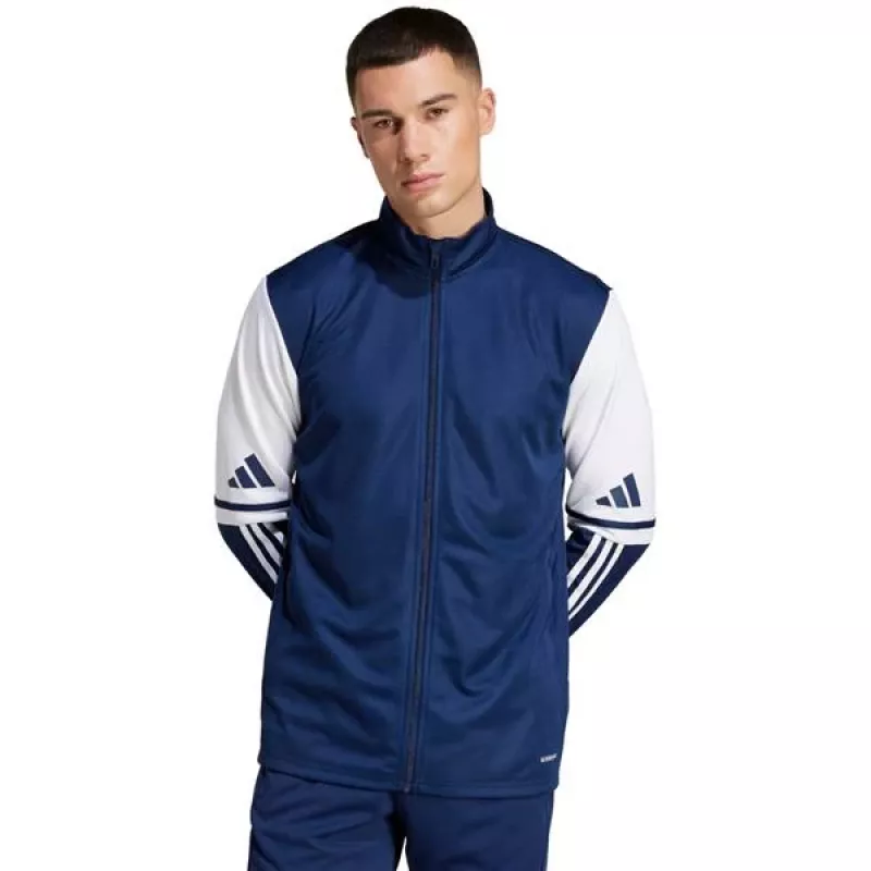 adidas Squadra 25 Training vīriešu gara piedurkne tops Navy/White, izmērs M