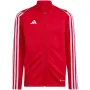 adidas Tiro 23 League bērnu treniņu sporta krekls sarkanā krāsā HS3527 128cm