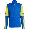 adidas Squadra 25 Training vīriešu futbola treniņu tops, pārstrādāts poliesters, AEROREADY, Team Royal Blue/Yellow, L izmērs