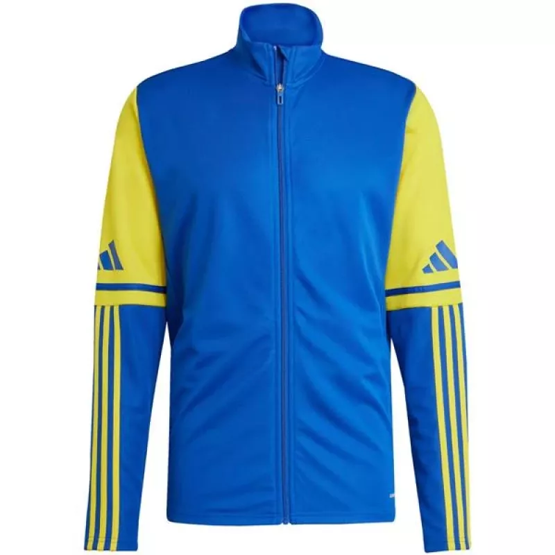 adidas Squadra 25 Training vīriešu futbola treniņu tops, pārstrādāts poliesters, AEROREADY, Team Royal Blue/Yellow, L izmērs