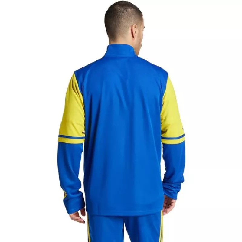 adidas Squadra 25 Training vīriešu futbola treniņu tops, pārstrādāts poliesters, AEROREADY, Team Royal Blue/Yellow, L izmērs