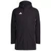 adidas Tiro 24 Stadium Parka vīriešu jaka Black/White L