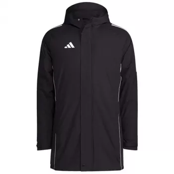 adidas Tiro 24 Stadium Parka vīriešu jaka Black/White L