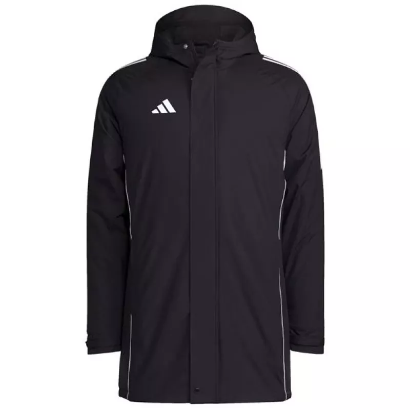adidas Tiro 24 Stadium Parka vīriešu jaka Black/White L