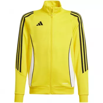 adidas Tiro 24 Bērnu treniņu sporta krekls - dzeltenā krāsā, 128 cm
