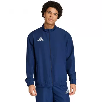 adidas Entrada 26 Presentation vīriešu treniņu jaka ar pilnu rāvējslēdzēju, Navy Blue, M
