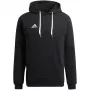 adidas Entrada 22 vīriešu kapuces sporta krekls Black L