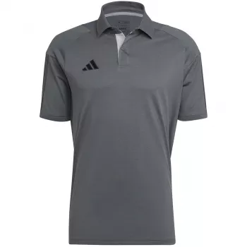 adidas Tiro 23 Competition Polo T-krekls Grey Four/Black HU1344 S