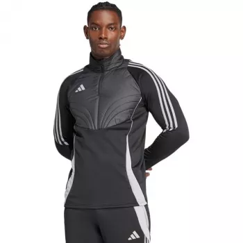 adidas vīriešu Tiro 24 Winterized sporta džemperis pelēks/melns, L izmērs