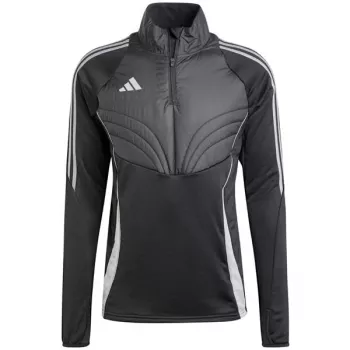adidas vīriešu Tiro 24 Winterized sporta džemperis pelēks/melns, L izmērs