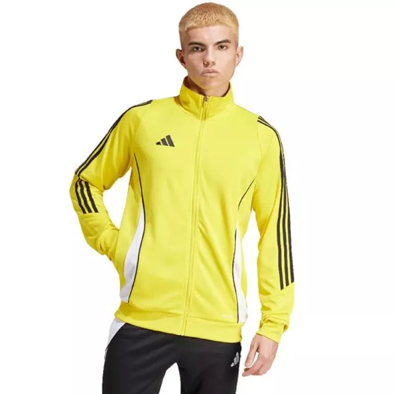 adidas vīriešu Tiro 24 treniņu tops dzeltens, S izmērs