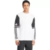 adidas Squadra 25 Sweat Crew vīriešu sporta krekls Balts/Melns S izmērs