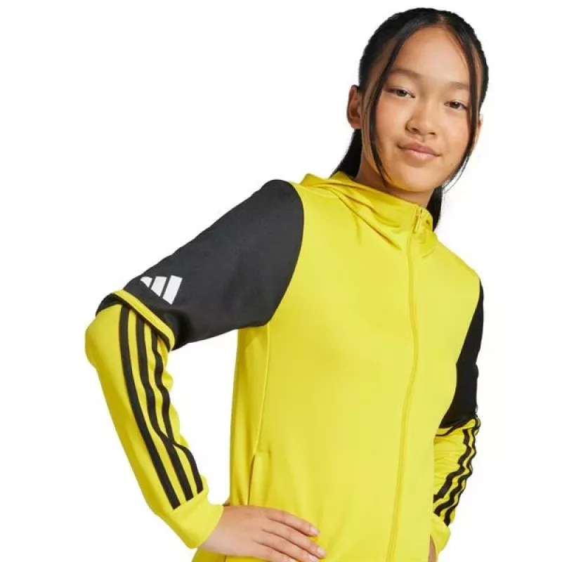 adidas Squadra 25 bērnu kapuce Yellow/Black 164. izmērs