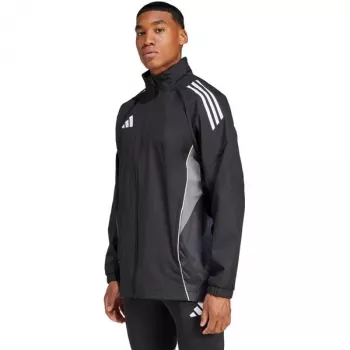 adidas vīriešu Tiro 25 Competition visu laikapstākļu jaka, melna, L izmērs