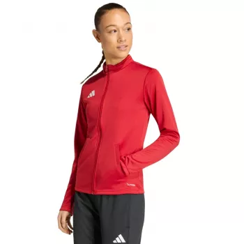 adidas Entrada 26 sieviešu treniņjakas sarkanā M izmērā