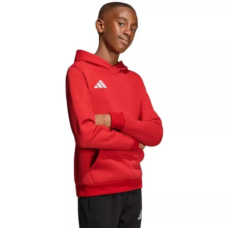 adidas Entrada 26 Bērnu kapuce sarkana 164cm