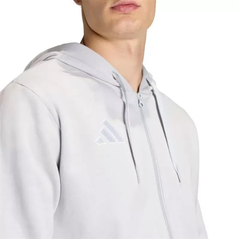 adidas Entrada 26 Full Zip Hoody vīriešu, pelēks KF5947 M