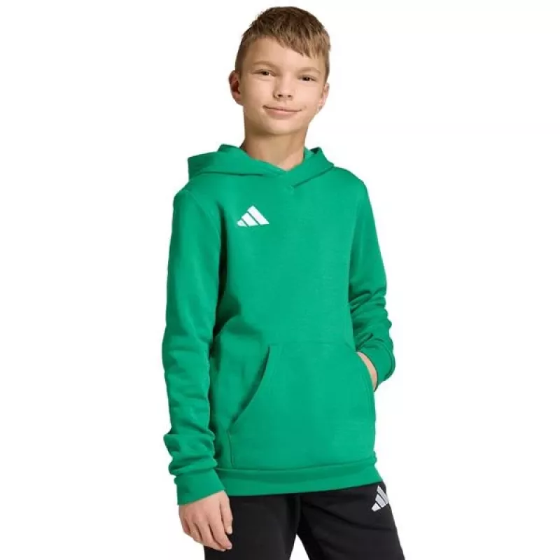 adidas Entrada 26 Hoody Bērniem Zaļš 140 cm