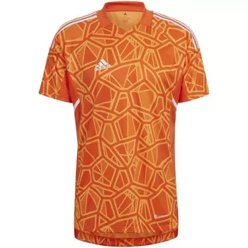ADIDAS vīriešu Condivo 22 vārtsarga krekls ar īso piedurkni Team Orange HB1621