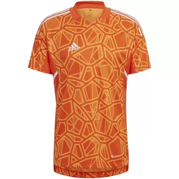 ADIDAS vīriešu Condivo 22 vārtsarga krekls ar īso piedurkni Team Orange HB1621