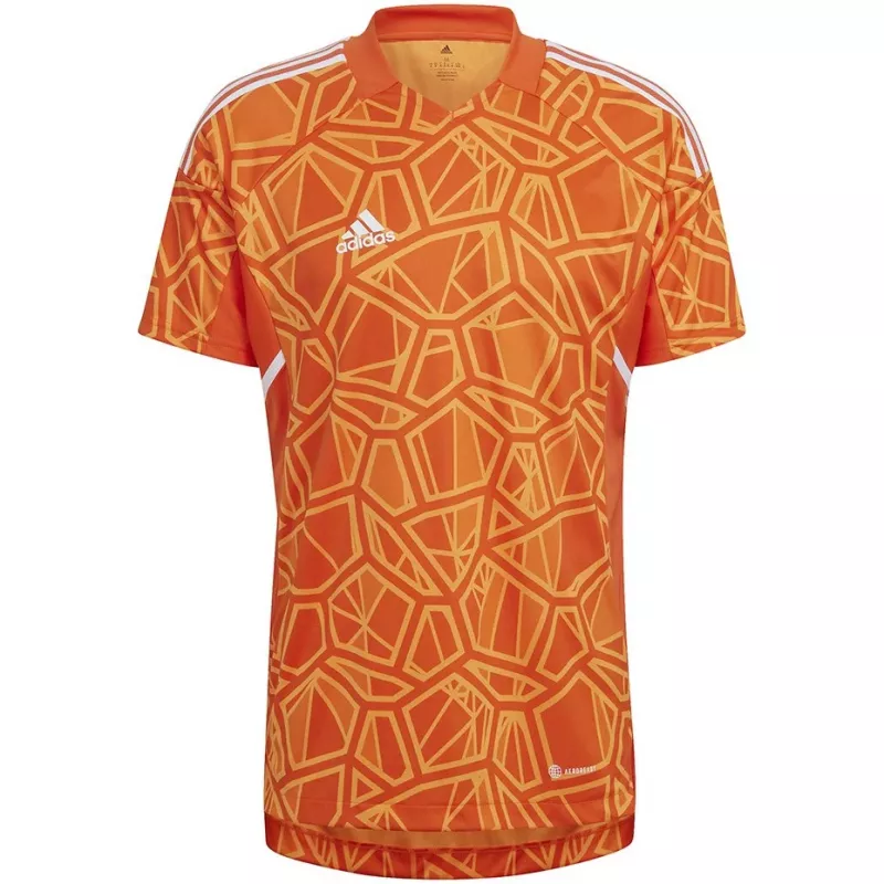 ADIDAS vīriešu Condivo 22 vārtsarga krekls ar īso piedurkni Team Orange HB1621