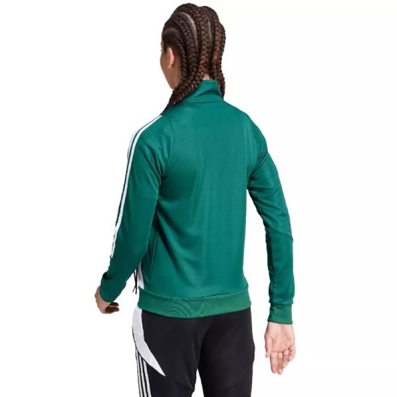 adidas Tiro 24 sieviešu treniņu puszip džemperis - Team Green - 2XL