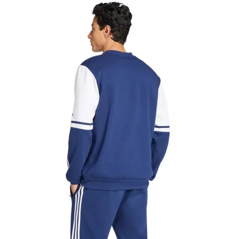 adidas Squadra 25 Sweat Crew vīriešu sporta krekls ar kapuci Navy Blue XL
