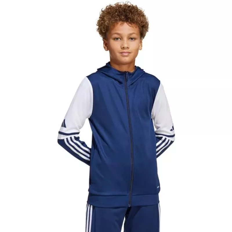 adidas Squadra 25 bērnu kapuce Navy Blue/White 164cm