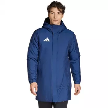 adidas Entrada 26 Stadium Jacket vīriešu, navy, pilna rāvējslēdzēja kapuce, L izmērs