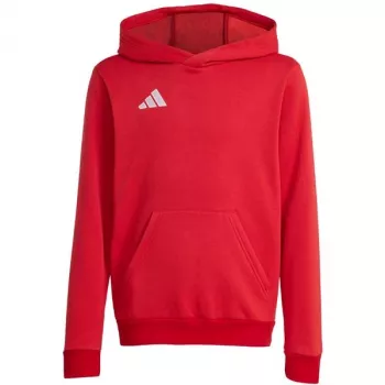 adidas Entrada 26 bērnu kapuce sarkanā krāsā 152 cm