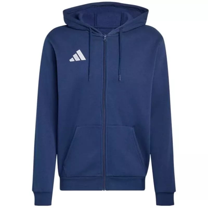 adidas vīriešu Entrada 26 pilna rāvējslēdzēja kapuce Navy M