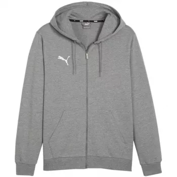 PUMA Team Goal Casuals kapuces sporta krekls pelēks