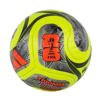 adidas World Cup 26 Trionda Pro Winter futbola bumba 5. izmērs, zaļa/melna/sudraba JD8023