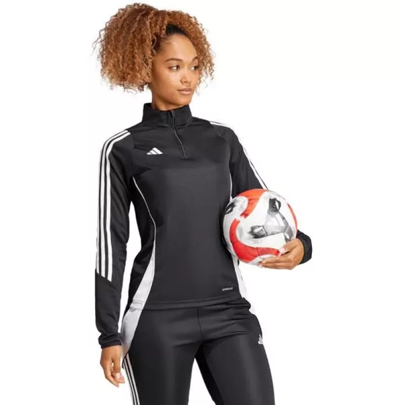 adidas Tiro 24 Sieviešu Treniņu Džemperis Melns L