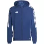 adidas Tiro 24 vīriešu treniņu jaka Navy Blue IM8812