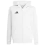 adidas Entrada 26 Full Zip Hoodie Bērnu balts KH1783 140cm