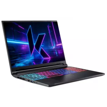 Acer Nitro V 16S spēļu klēpjdators - Intel Core 7 240H, 16 inch WQXGA 165Hz, 32GB DDR5, 1TB SSD, NVIDIA GeForce RTX 5060, bez OS, Obsidian Black