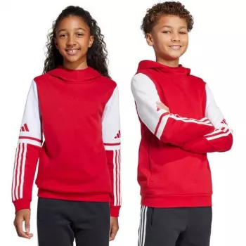 adidas Squadra 25 bērnu sporta kapuce Team Power Red JD4805 140cm