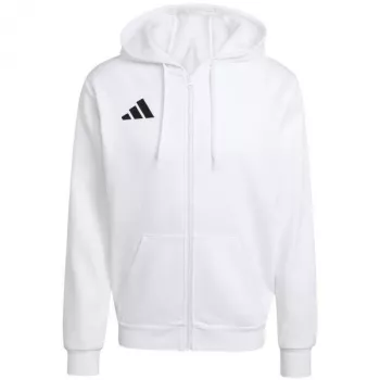 adidas vīriešu Entrada 26 pilna rāvējslēdzēja kapuce balta S
