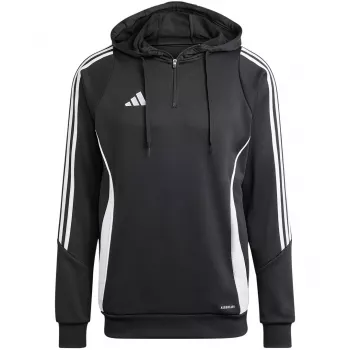adidas Tiro 24 treniņu kapuce vīriešiem melna IJ9957