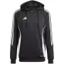 adidas Tiro 24 treniņu kapuce vīriešiem melna IJ9957