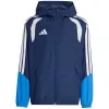 adidas Tiro 26 Competition All Weather bērnu jaka zilā krāsā 152 cm