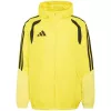adidas Tiro 26 Competition All Weather vīriešu jaka dzeltena M
